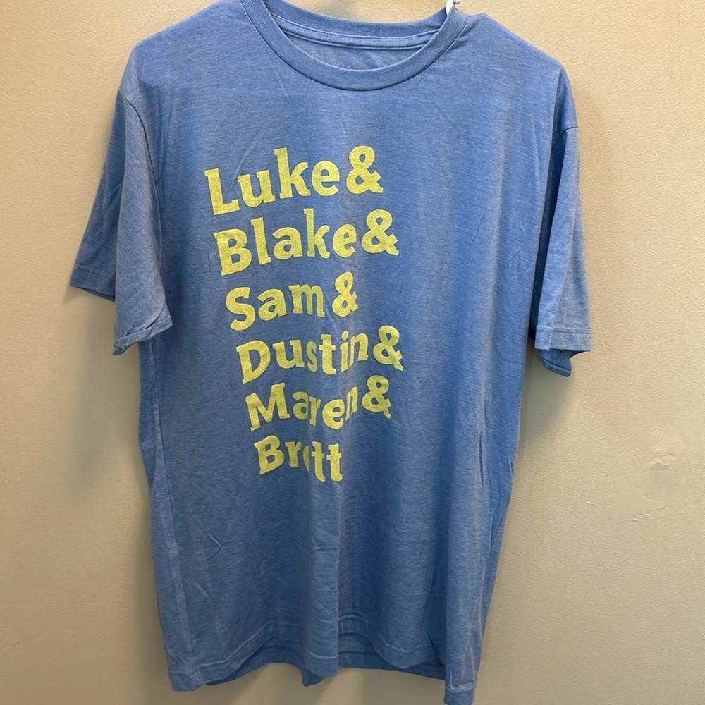 Luke Bryan’s Crash my Playa 2018 Artist Lineup Shirt men’s size Large